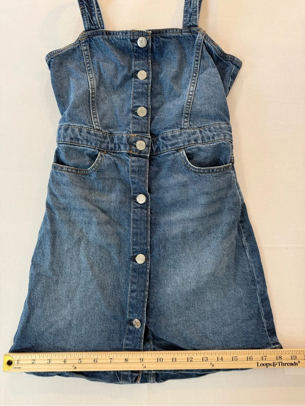 GAP Classic Denim Overalls in Blue